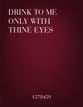 Drink to Me Only with Thine Eyes Cambiata, Cambiata, Bass choral sheet music cover